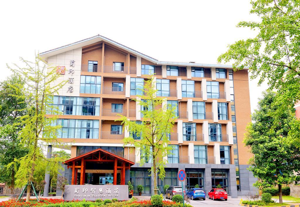 Dujiangyan Shuyin Zhihui Hotel Exterior foto